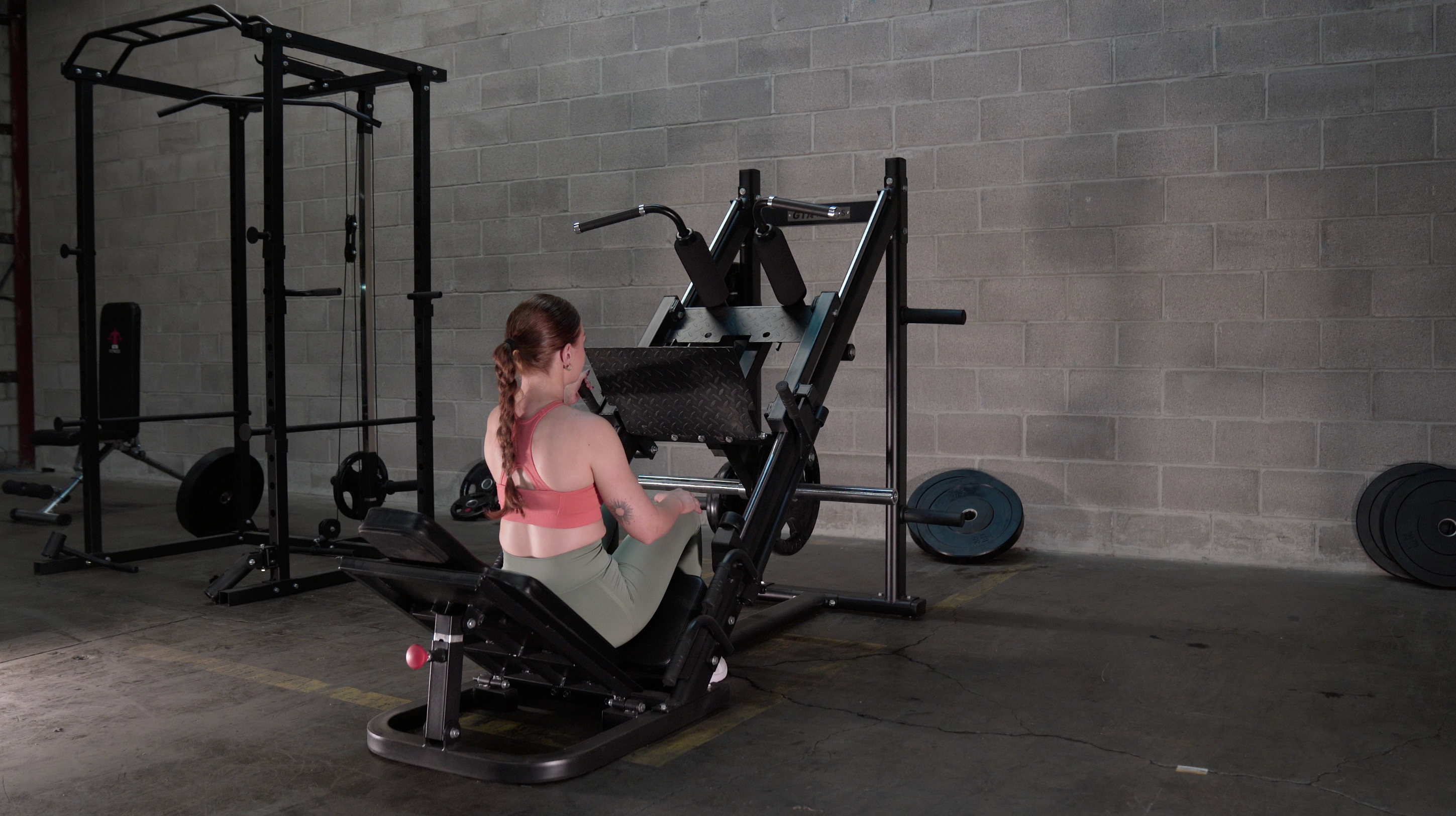 Leg Press / Hack Squat Machine