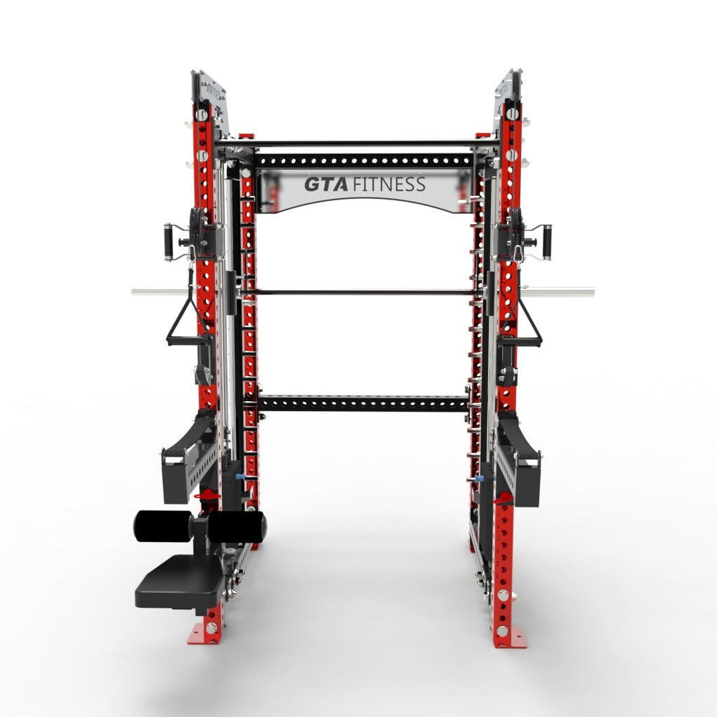 Heavy Duty All in one Smith Machine with 310 lb weight stack