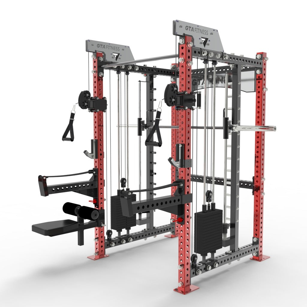 Heavy Duty All in one Smith Machine with 310 lb weight stack