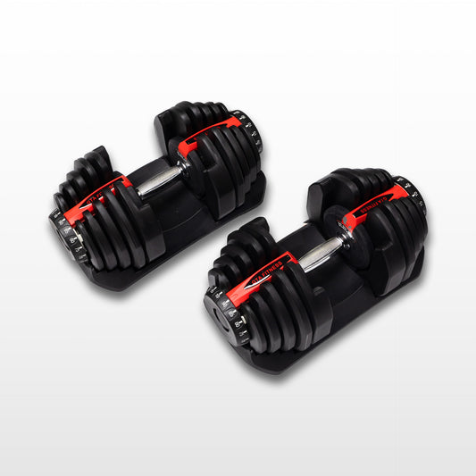 Adjustable Dumbbells (10-90lbs Set of 2)