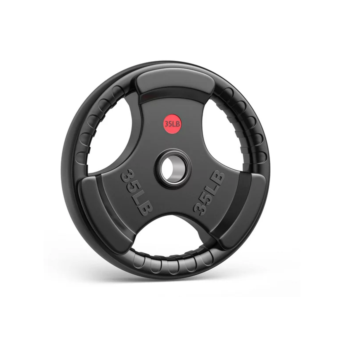 275lbs Rubber Weight Set Combo With Olympic Barbell