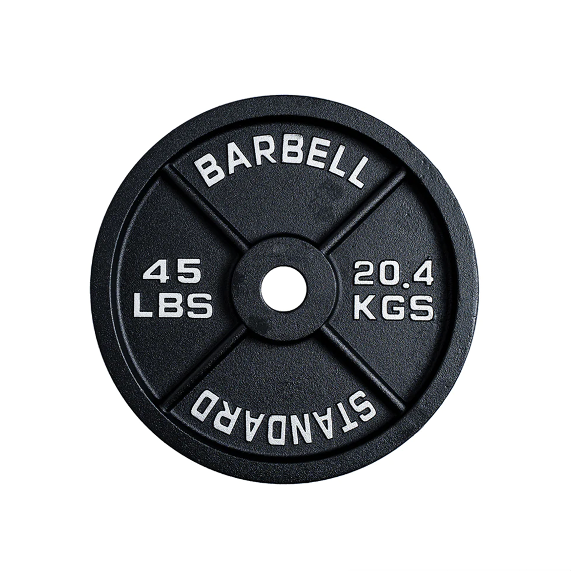 275lbs Iron Weight Set Combo With Olympic Barbell