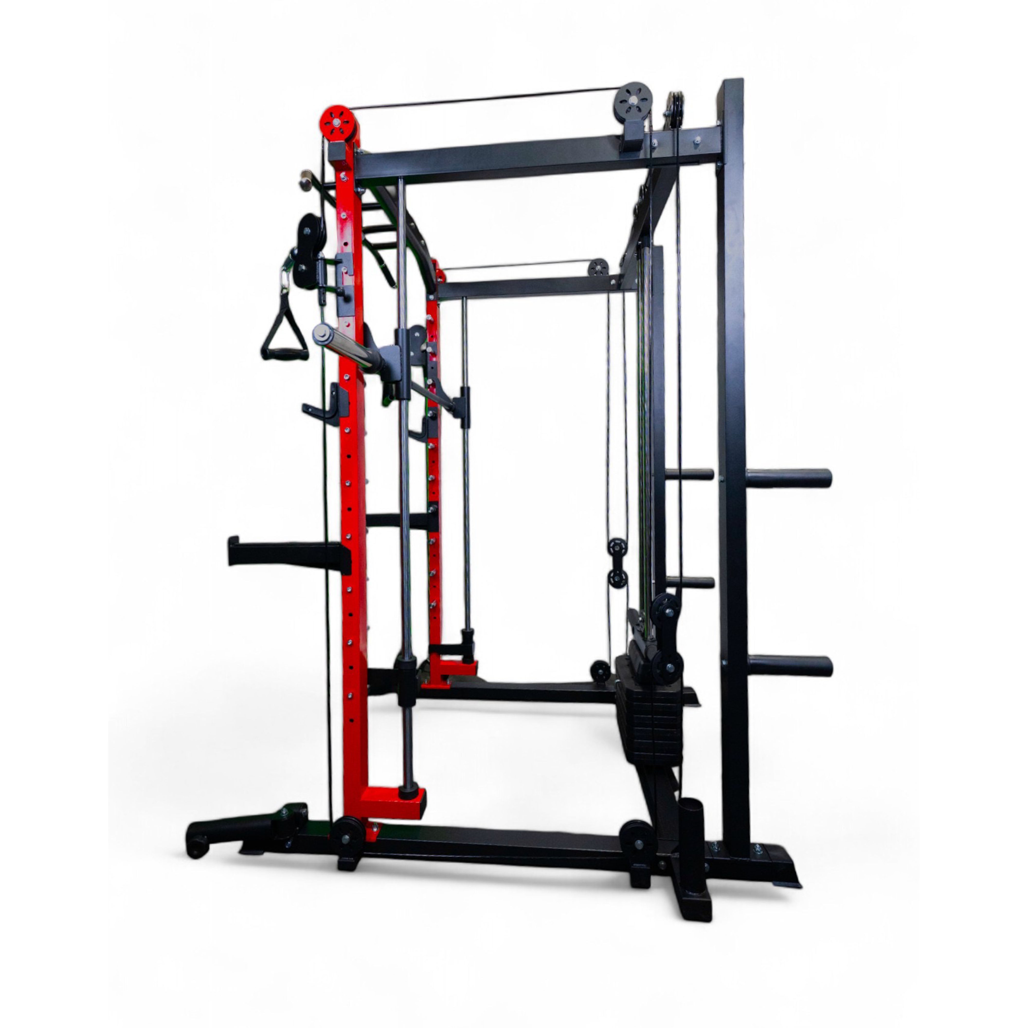 All-in-one Smith Machine with 75 LB Weight Stack